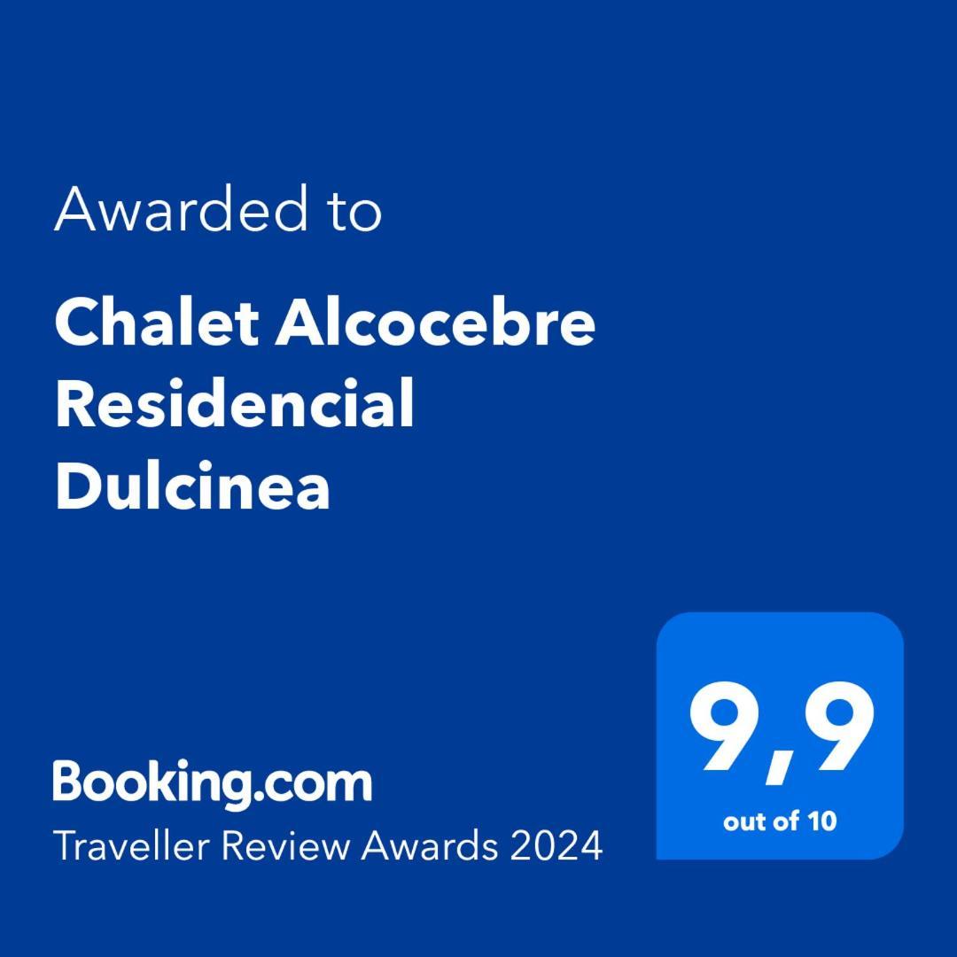 Chalet Alcocebre Residencial Dulcinea Alcossebre Exteriör bild